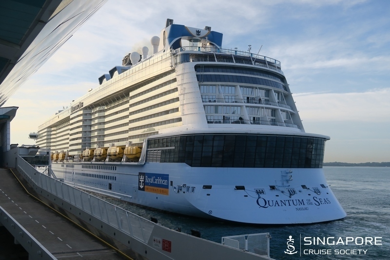 Quantum of the Seas Back in Singapore