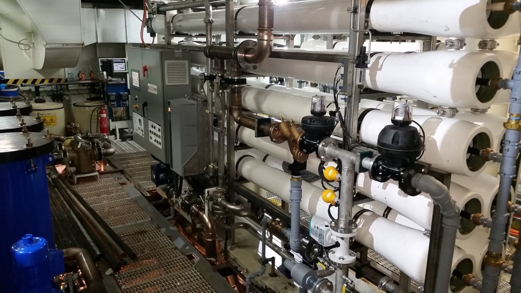 Reverse Osmosis Plant Aboard Seabourn Odyssey