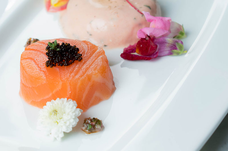 Ballotine of Salmon