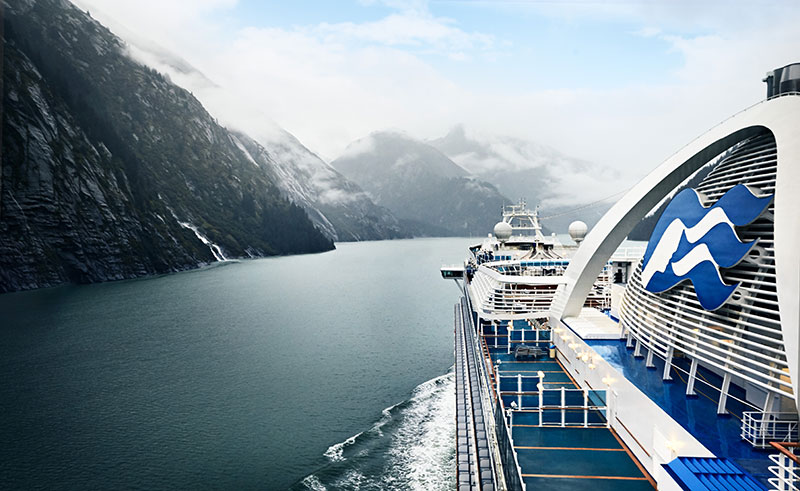 Princess Ship in Alaska