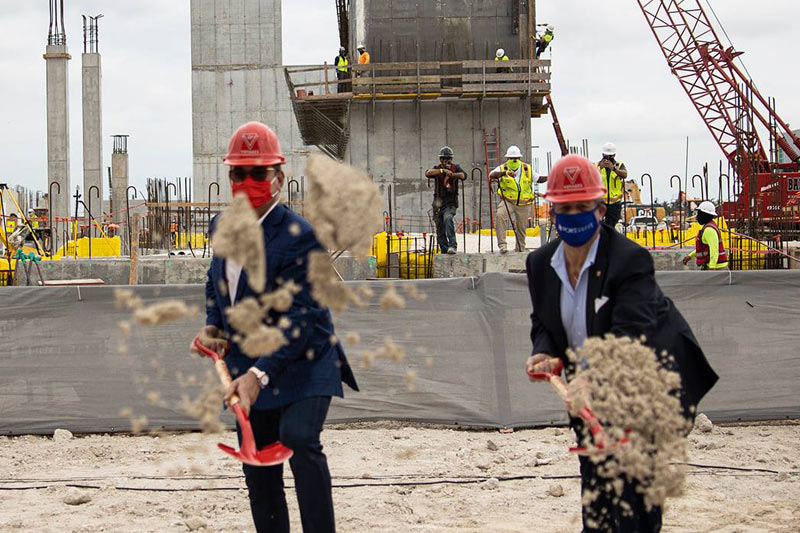 Virgin Voyages Ground Breaking