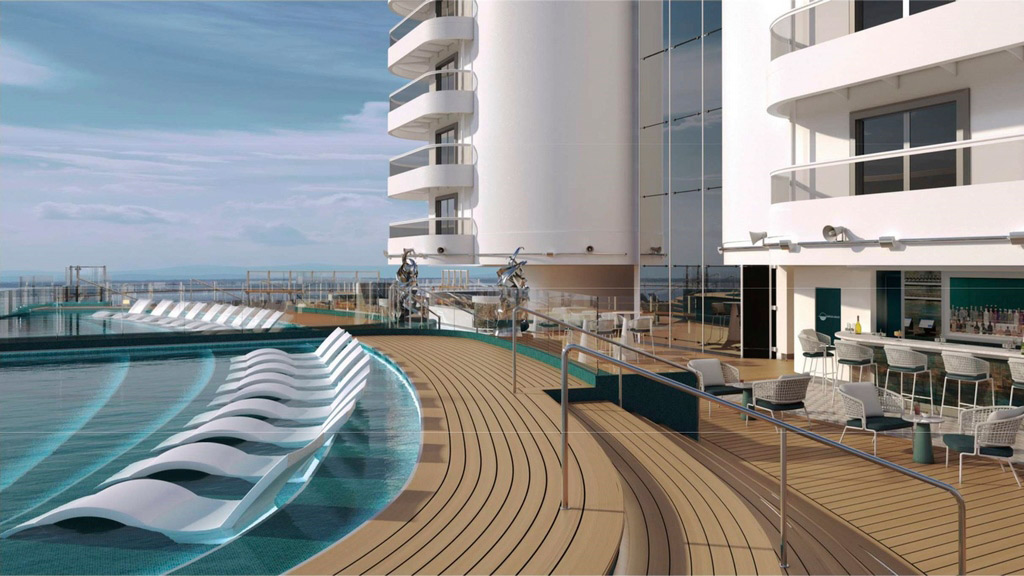 Infinity Pool on Deck 8