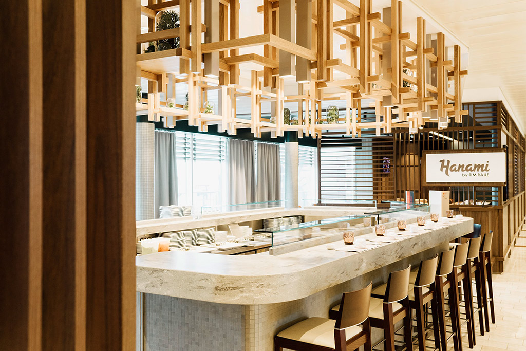 A fresh new look aboard the Mein Schiff 4 was installed in February.