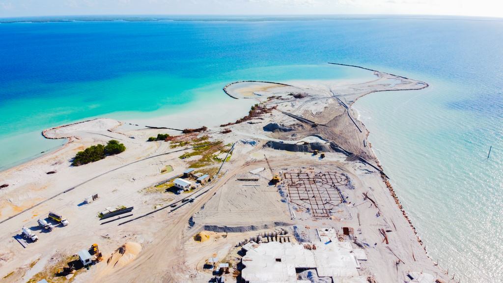 Port Coral Under Construction