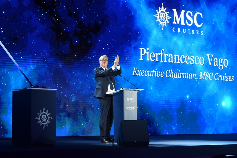 MSC World Europa Christening